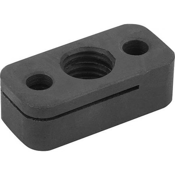 Mounting bracket aluminum Style A, for indexing plungers, Kipp, Mfr#: K0638.3081